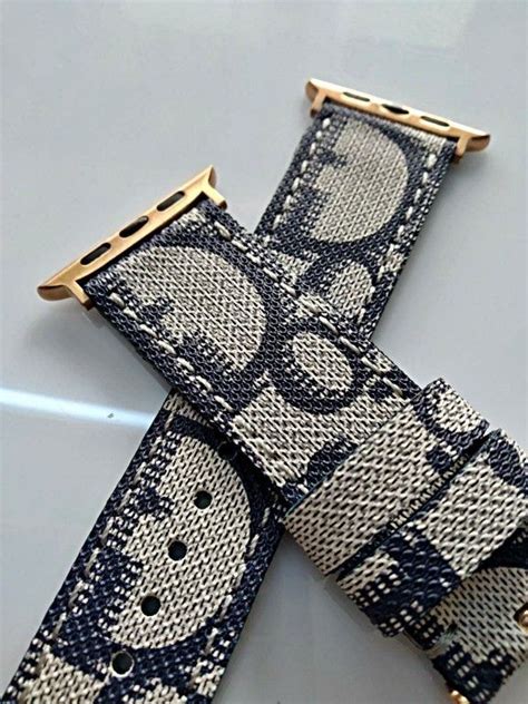 bracelet dior apple watch|designer apple watch straps.